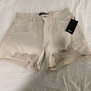Hudson Beige “Devon” Shorts